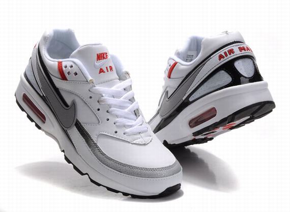 New Men'S Nike Air Max White/ Gray